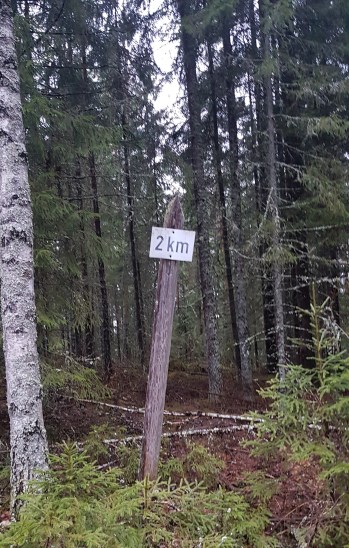 ahvenjärvi 2 km