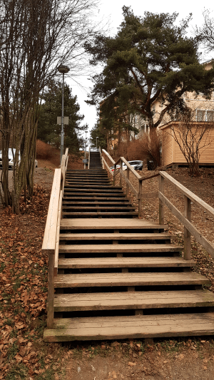 ajurinkatu portaat ylos