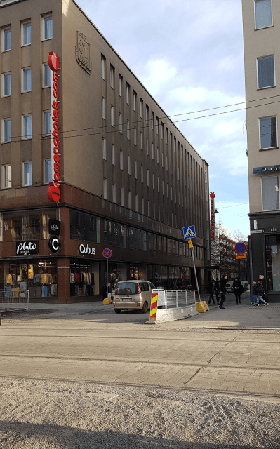 aleksanterinkatu ratikkatyomaa