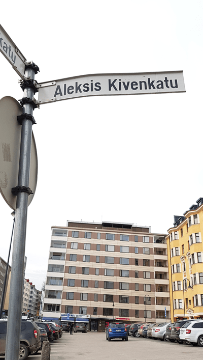 aleksis kivenkatu kyltti